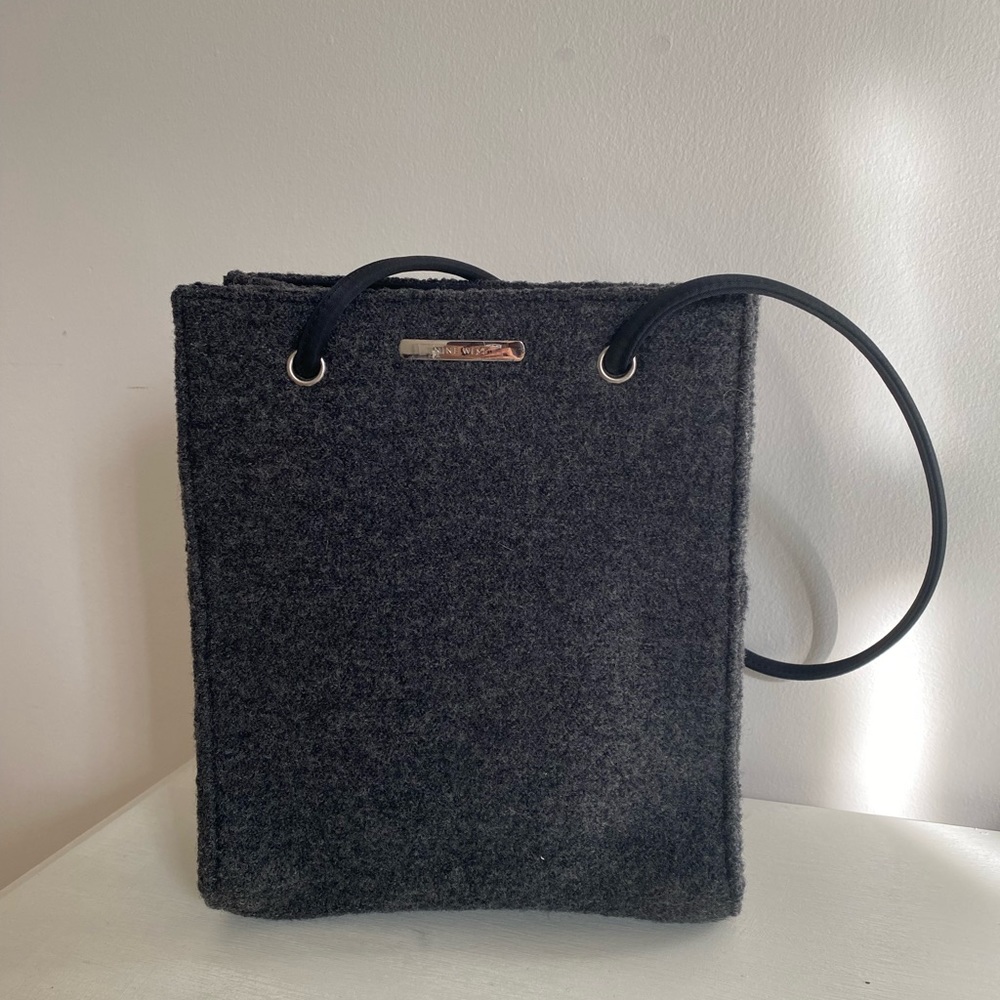 Nine West Wool Bag New Grey